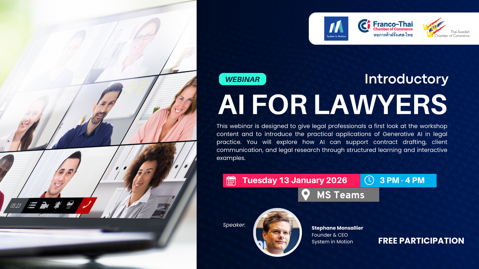 Webinar: Introductory AI for Lawyers