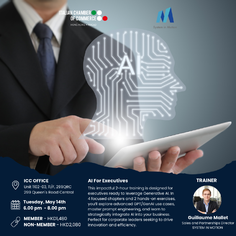 ICC AI For Executives - 2 hours training