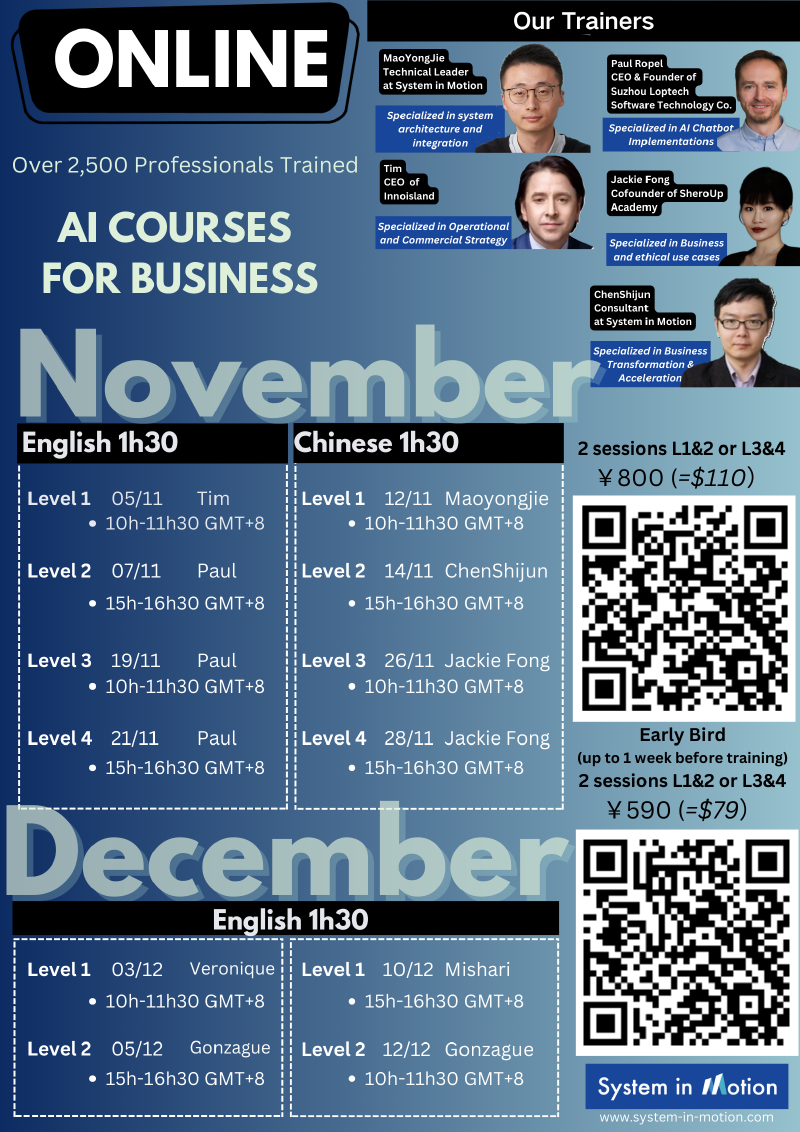 Online Training Level-1 December 3th 2024