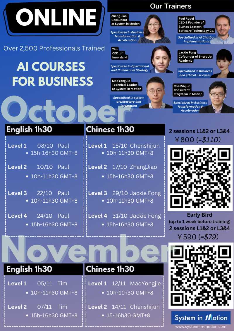 Online Training Level-1 November 5th 2024