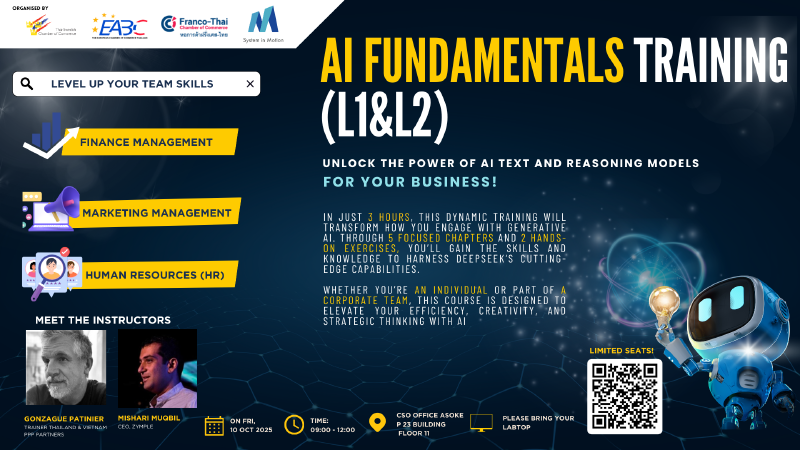 AI Fundamentals Training (L1&L2) - 3H Training